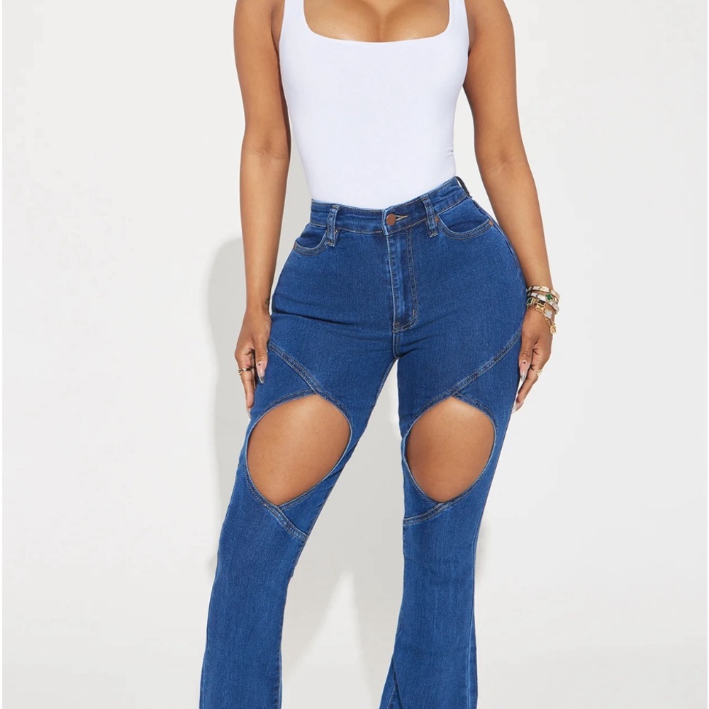 Fashion nova boot cut jeans